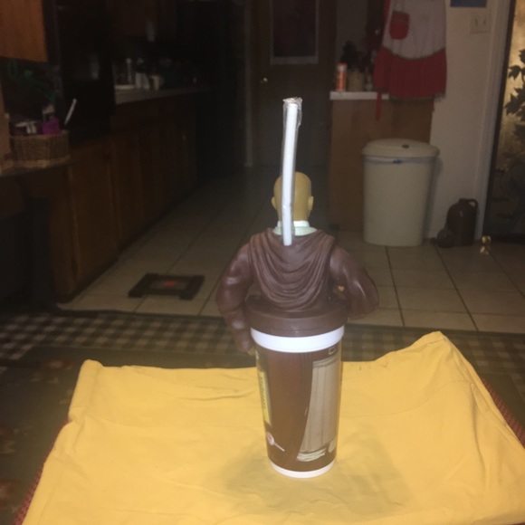 🔴COPY - NEW STAR WARS-MACE WINDU CUP&TOPPER w/Straw - Picture 6 of 8